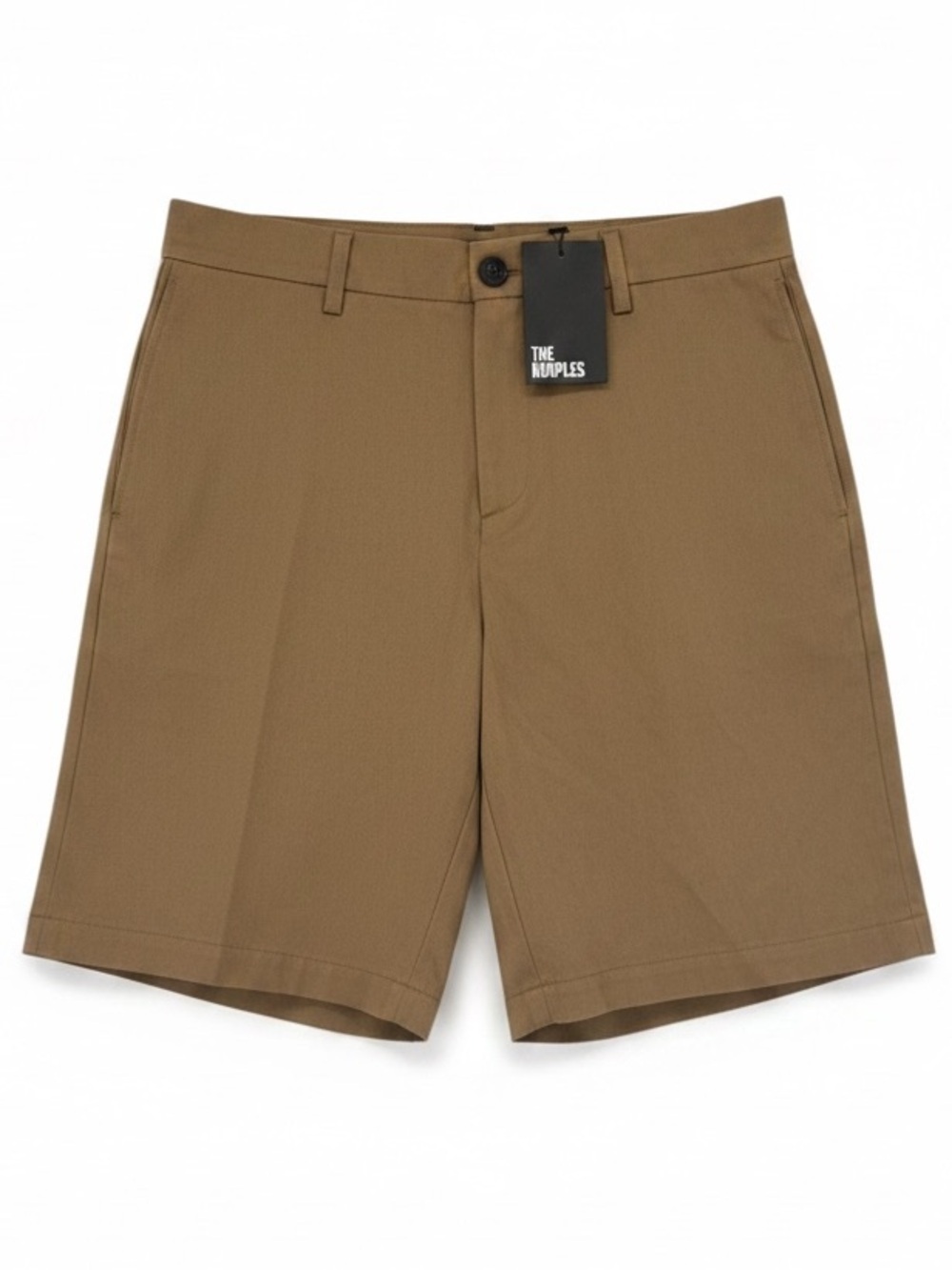 The Kooples Men’s Tan Chino Shorts Designer Tailored Memphis Cotton $175 M,L
